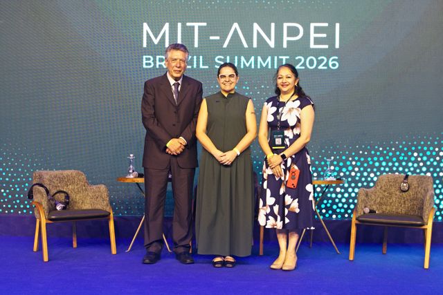 Foto oficial no palco principal